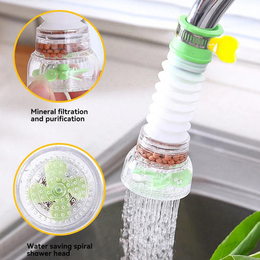 Magic Tap – 360° Water Saving Faucet Filter | Splash-Free Kitchen Aerator