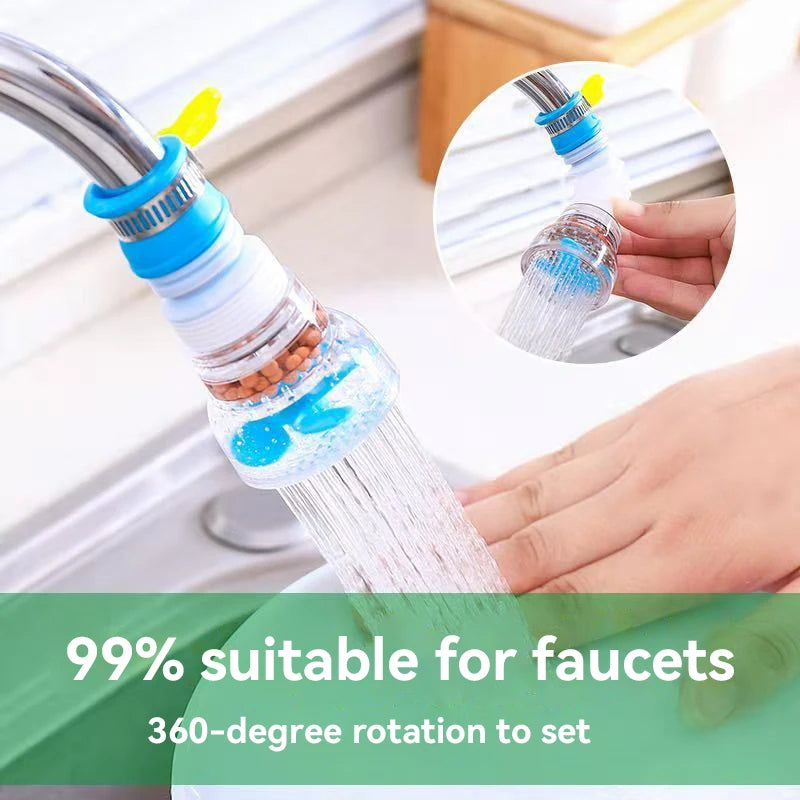 Magic Tap – 360° Water Saving Faucet Filter | Splash-Free Kitchen Aerator