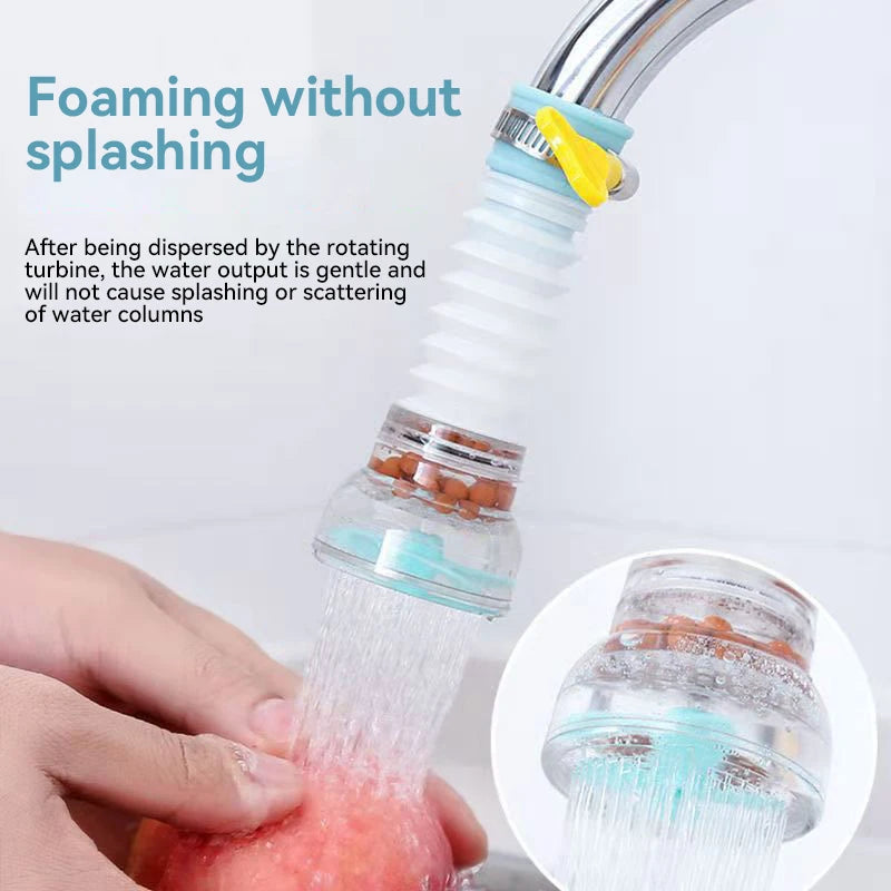 Magic Tap – 360° Water Saving Faucet Filter | Splash-Free Kitchen Aerator