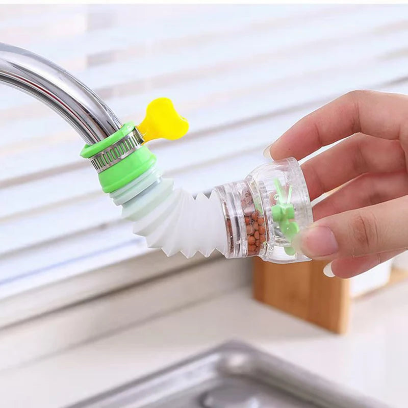 Magic Tap – 360° Water Saving Faucet Filter | Splash-Free Kitchen Aerator