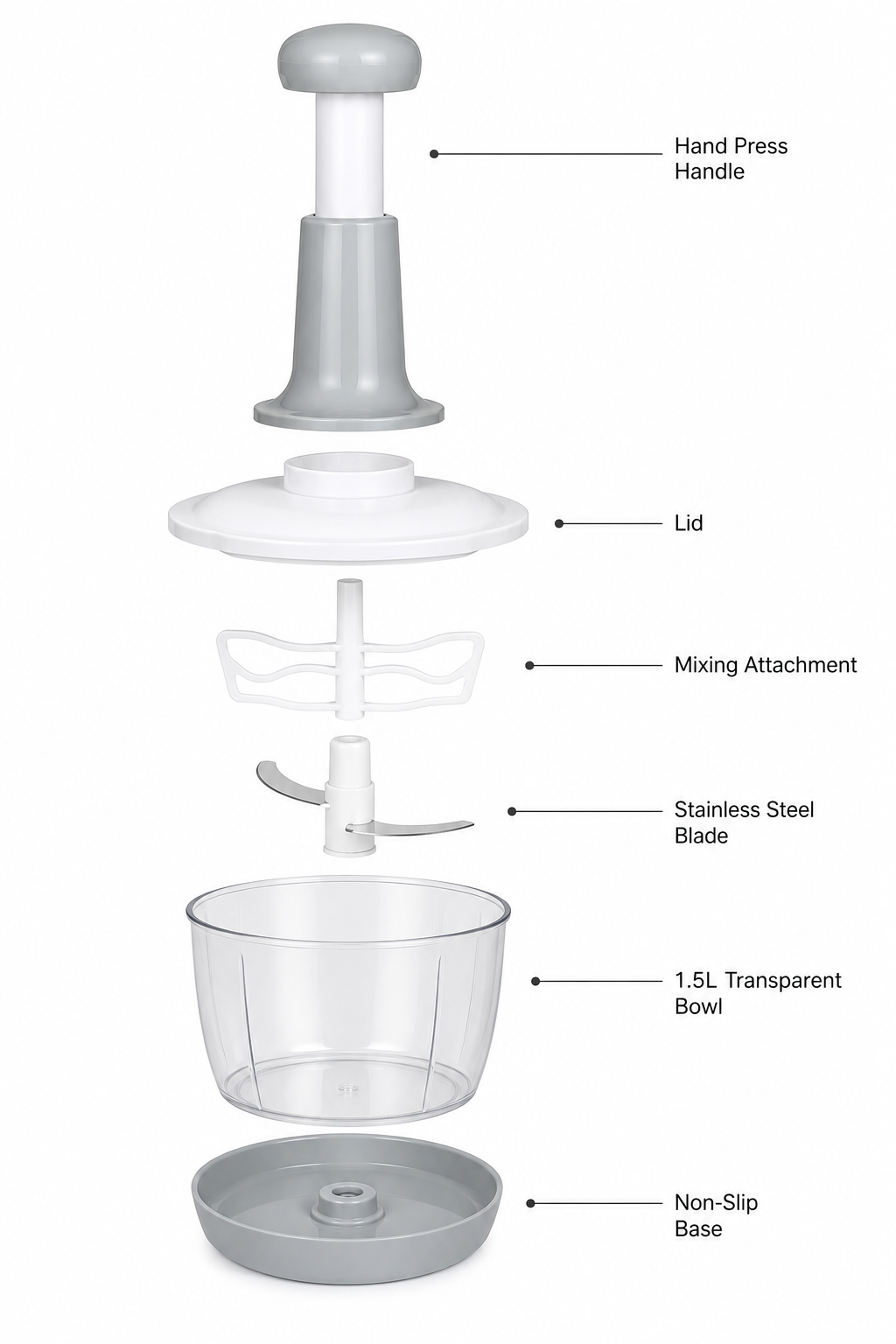 Chopper Jadu – Manual Meat & Vegetable Chopper | Bina Bijli, Bina Jhanjhat