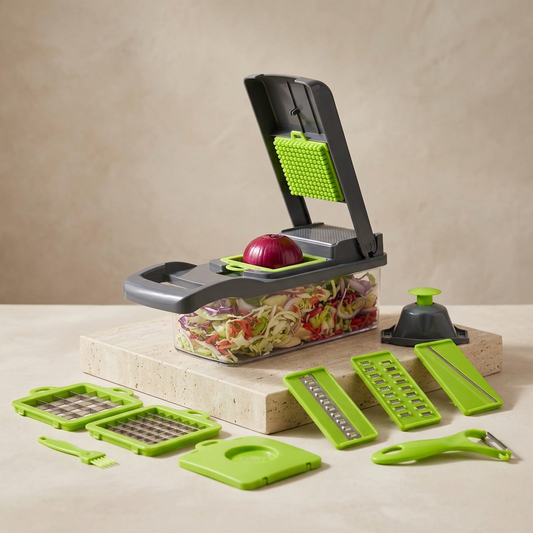 Chopper Jadu Pro – 16 Blade Manual Food Chopper | Fine Cut Technology