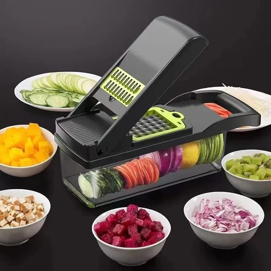 Chopper Jadu Pro – 16 Blade Manual Food Chopper | Fine Cut Technology