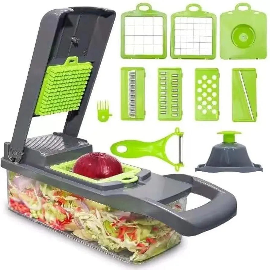 Chopper Jadu Pro – 16 Blade Manual Food Chopper | Fine Cut Technology