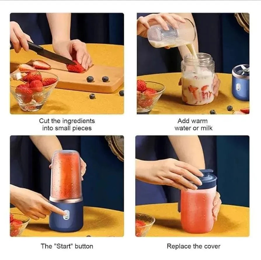 Blender Jadu Office Edition – Portable Rechargeable Juicer for Home & Office
