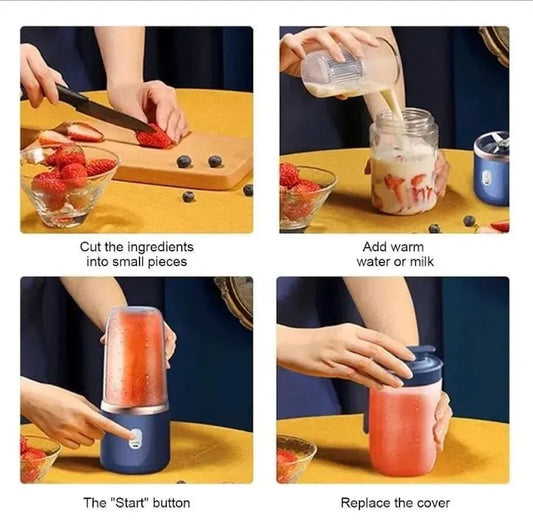 Blender Jadu Office Edition – Portable Rechargeable Juicer for Home & Office