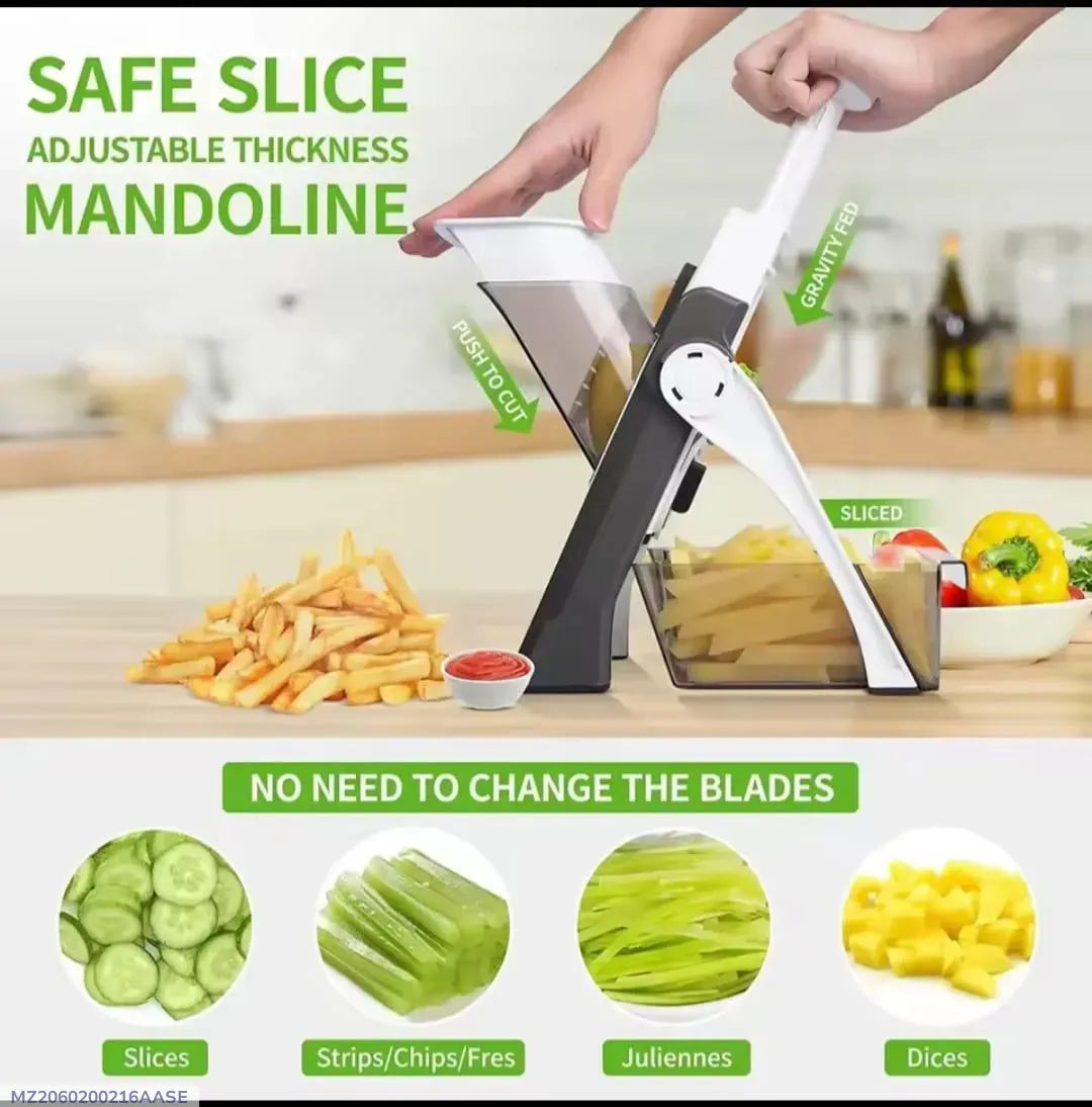 Slicer Jadu – Multi-Function Vegetable Slicer | Ek Second Mein Perfect Slices! 🔪✨