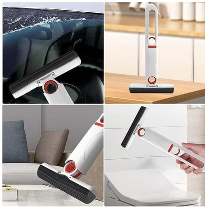 Squeeze Mop Jadu – Mini Window & Car Cleaning Mop | No Bucket Needed
