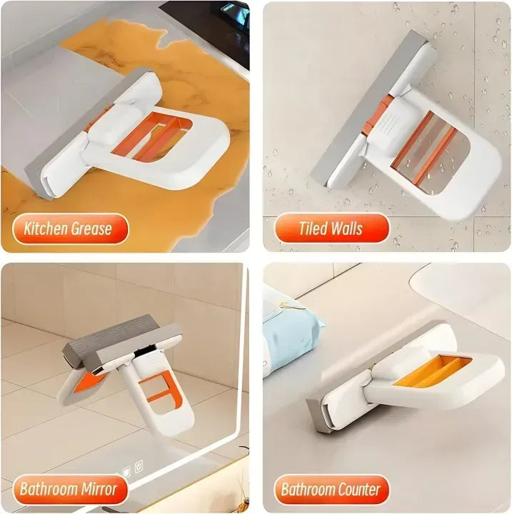 Mini Mop Jadu – Water Absorbent Sponge Mop for Kitchen & Home Cleaning